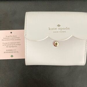 Kate Spade White Wallet Chic and Timeless